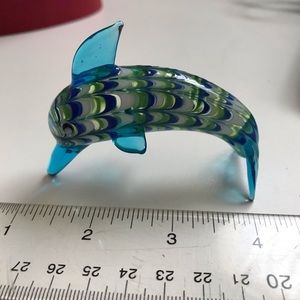 Fitz and Floyd blue dolphin